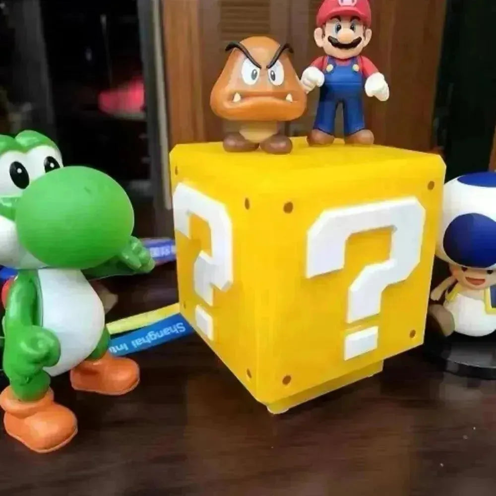 Super Mario Interactive Block Lamp