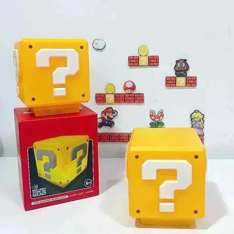 Super Mario Interactive Block Lamp
