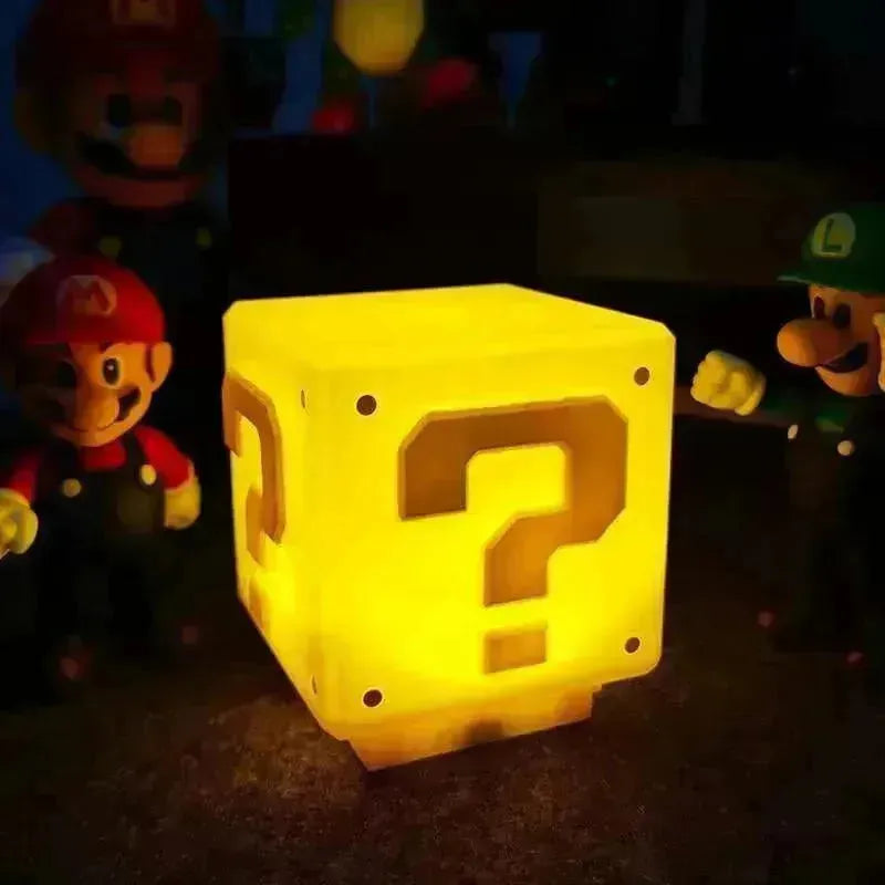 Super Mario Interactive Block Lamp