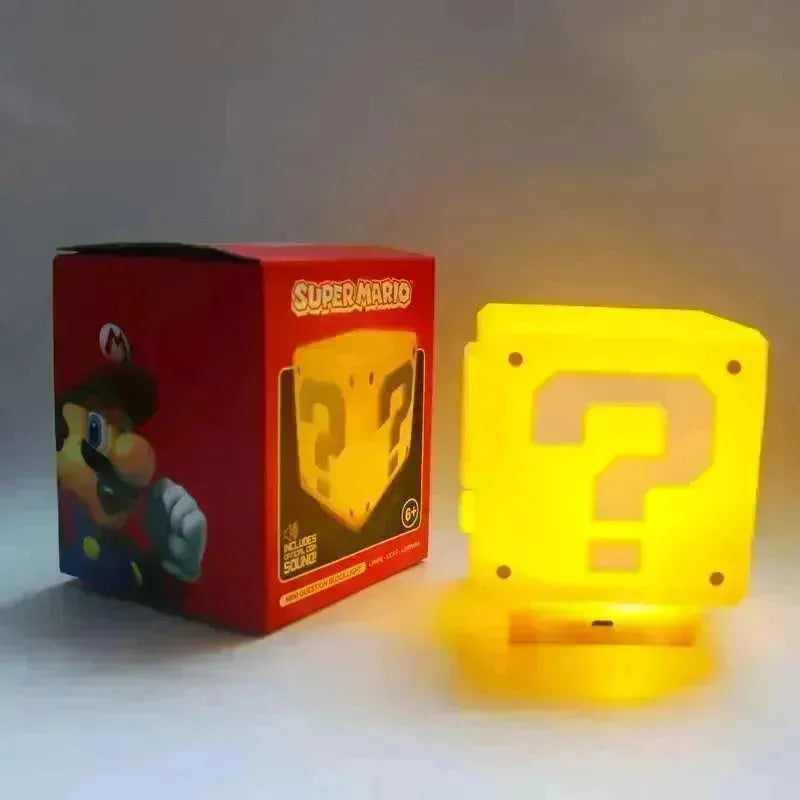 Super Mario Interactive Block Lamp