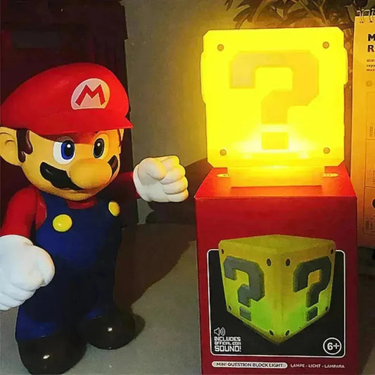 Super Mario Interactive Block Lamp