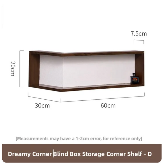 Decorative Wall Hanging & Creative Corner Storage Rack