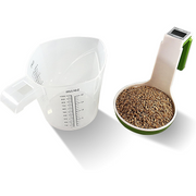 Digital Kitchen Food Scale & Measuring Cup – Adjustable, Detachable, 1L Capacity