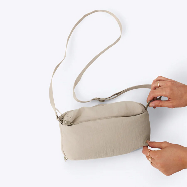 Convertible Puff Backpack – From Crossbody to Full-Size Pack in Seconds