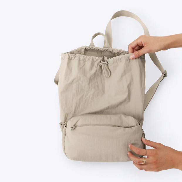 Convertible Puff Backpack – From Crossbody to Full-Size Pack in Seconds