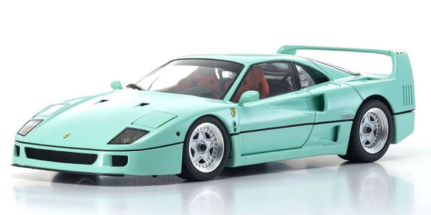 1:18 F40 – Mint Green Diecast Model Car
