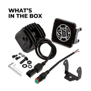 3” LED Pod Lights - 20W Square Off-Road Lights - 2,000 Lumens